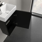 villeroy--boch-avento-volcano-black-350mm-wall-hung-vanity-unit-with-black-handles--basin-tap-on-left-