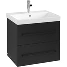 villeroy--boch-avento-volcano-black-600mm-wall-hung-vanity-unit-with-black-handles--basin-