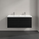 villeroy--boch-avento-volcano-black-1200mm-wall-hung-vanity-unit-with-black-handles--double-basin-