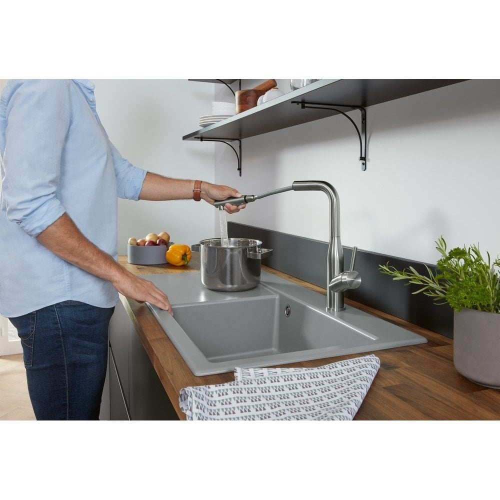 Villeroy & Boch Subway Stainless Steel Kitchen Sink Tap 928500 Series
