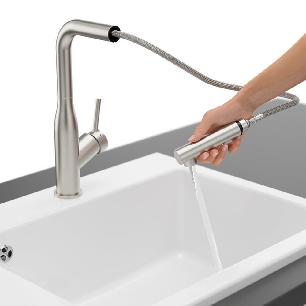 Villeroy & Boch Subway Stainless Steel Kitchen Sink Tap 928500 Series