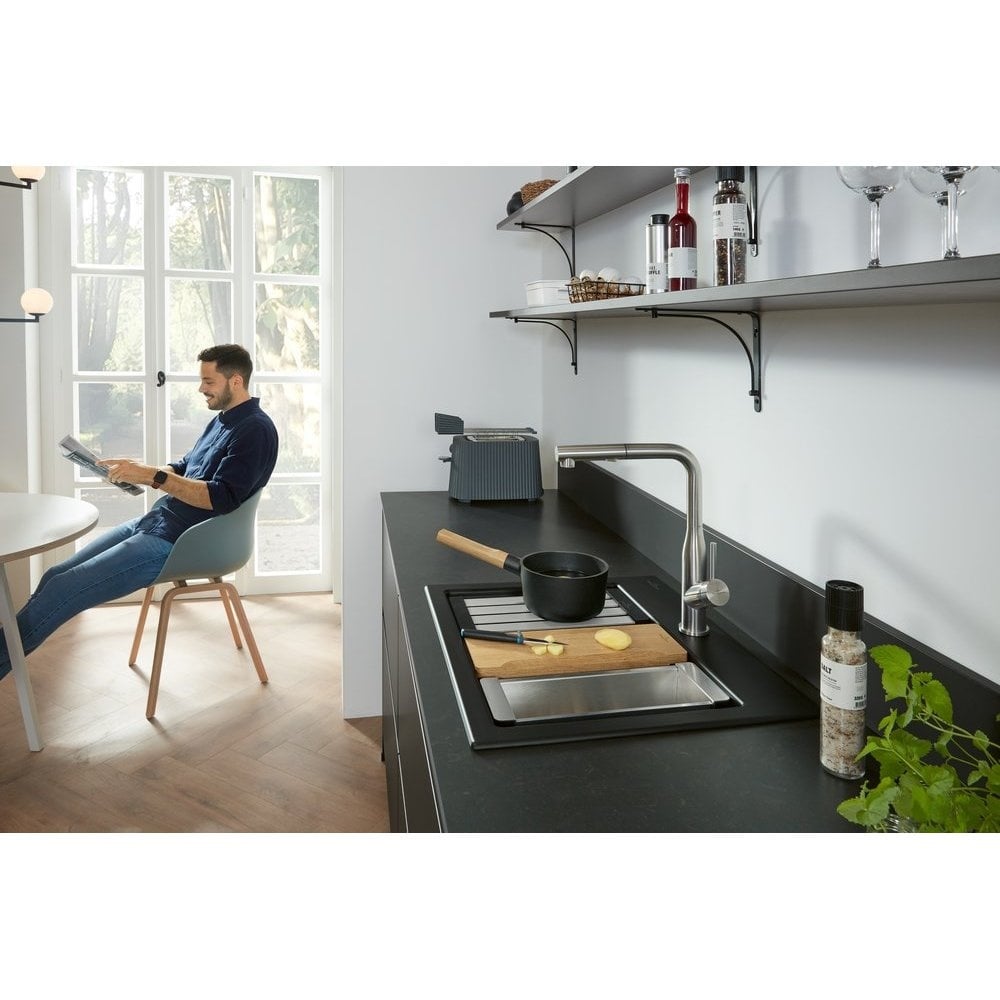 Villeroy & Boch Subway Stainless Steel Kitchen Sink Tap 928500 Series