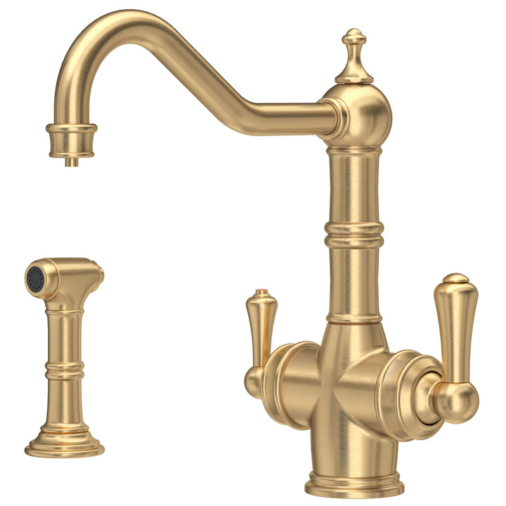 Perrin & Rowe Celeste 3in1 Boiling Hot Water Sink Tap & Spray 1770 Series