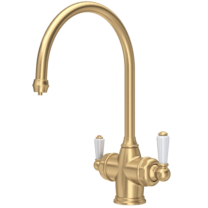 Perrin & Rowe Polaris 3in1 Boiling Hot Water Sink Tap & Tank 1937 Series