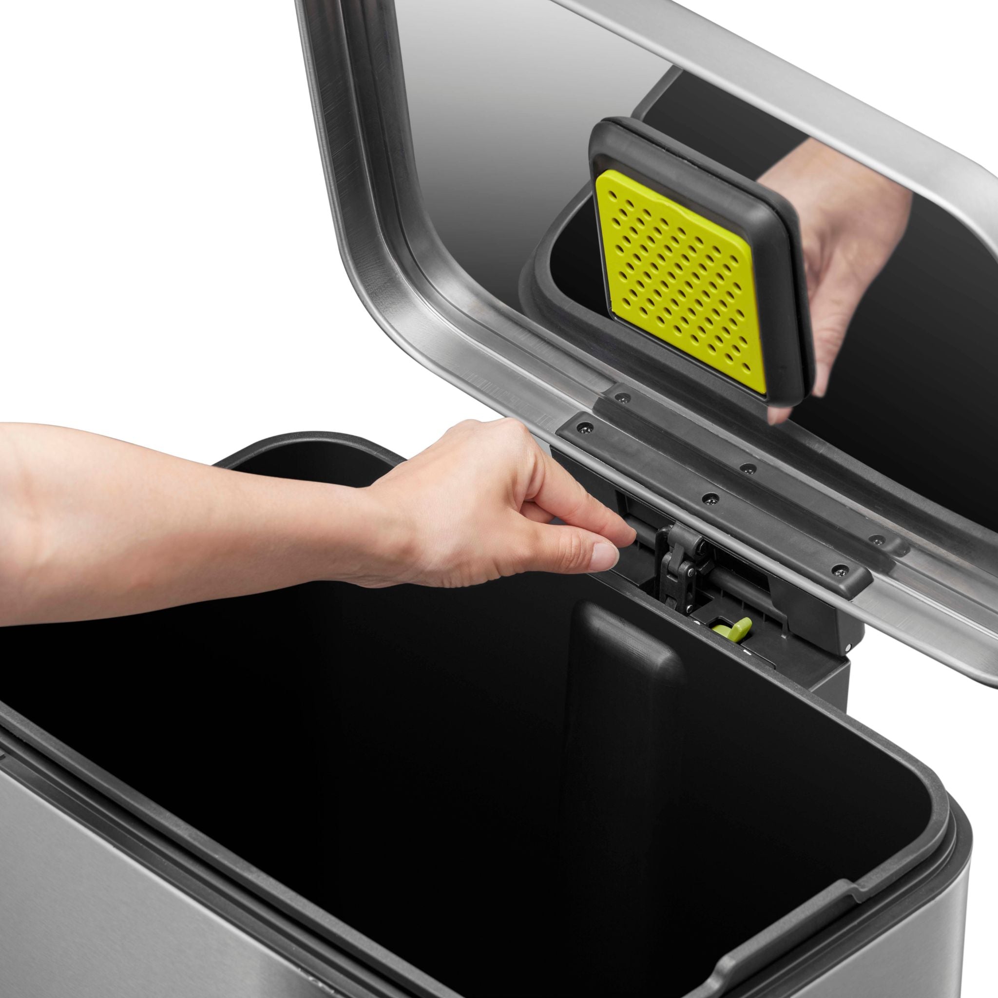 EKO Madison 50L Stay Open Kitchen Pedal Bin