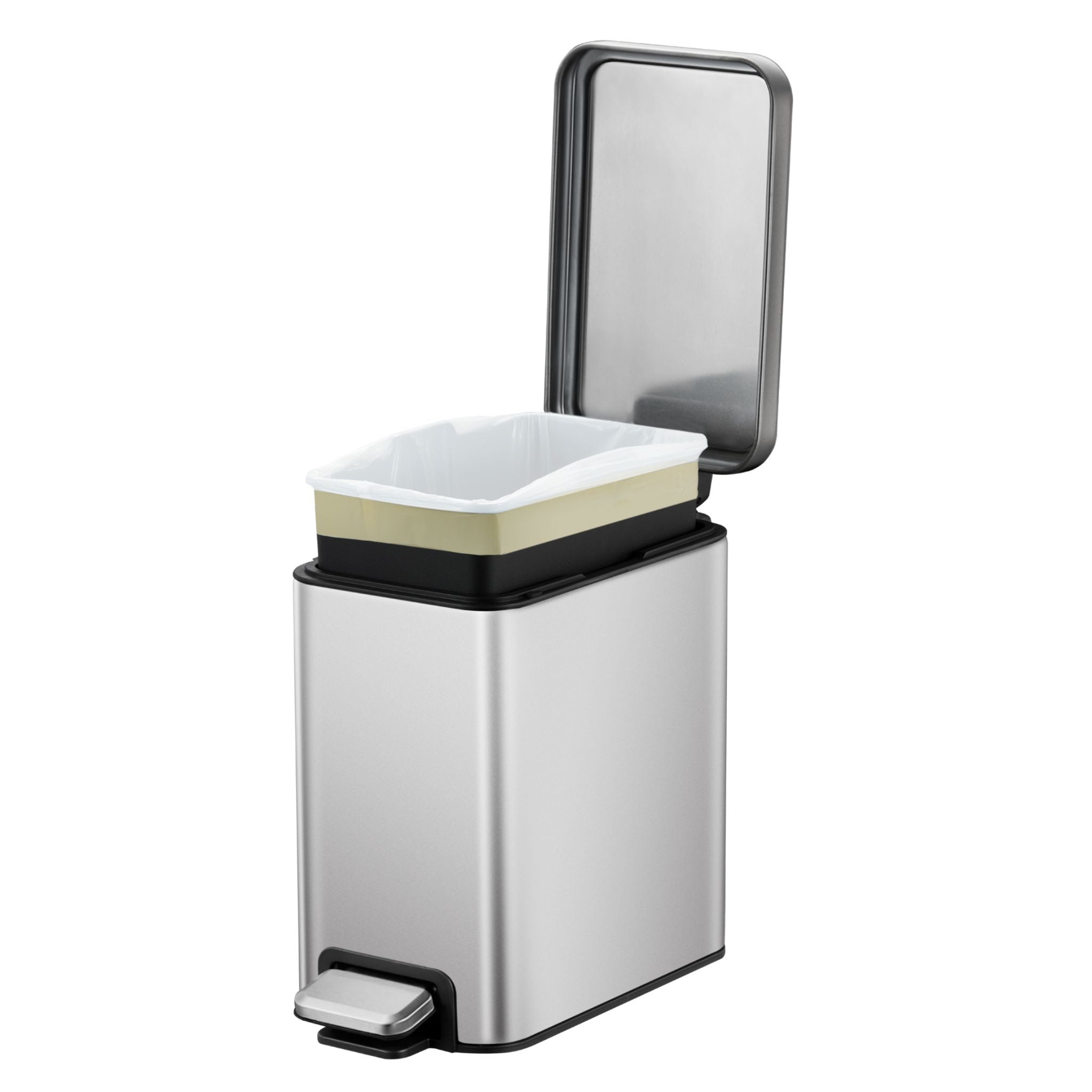 EKO Stella Slim 10L Space Saving Pedal Bin
