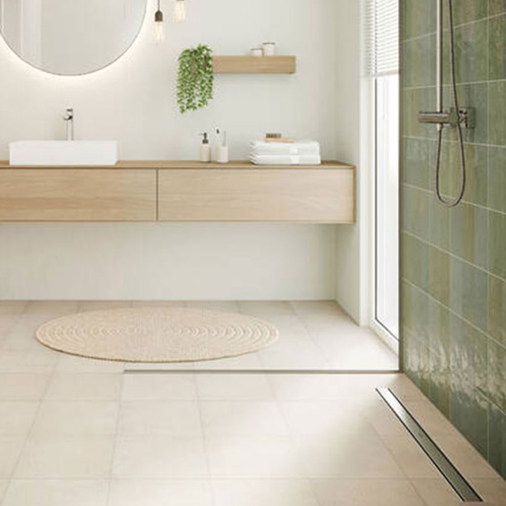 Hansgrohe RainDrain Point 100/100 Stainless Steel Complete Point Drain Set