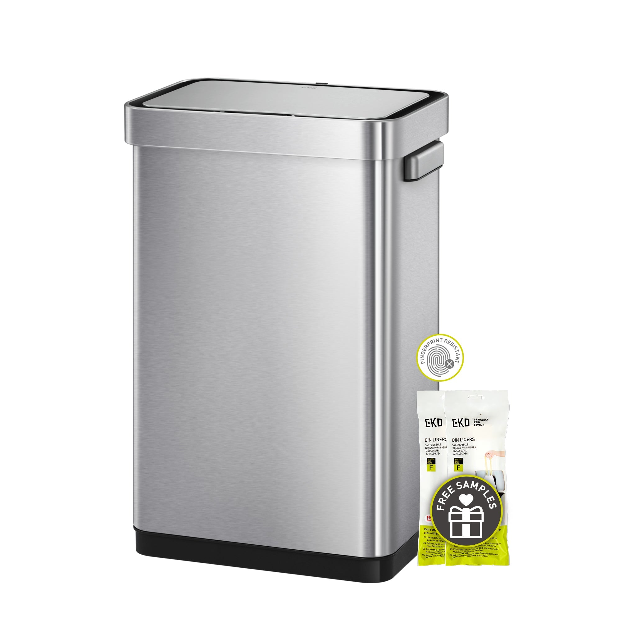 EKO Deluxe Mirage T 50L Soft Close Sensor Kitchen Bin