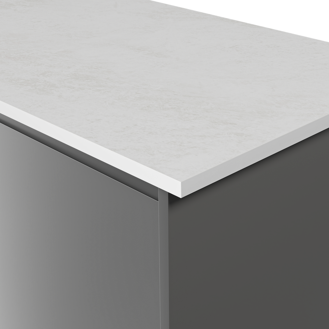 Aria F2255 Polar White - Satin NDF Texture - White Core