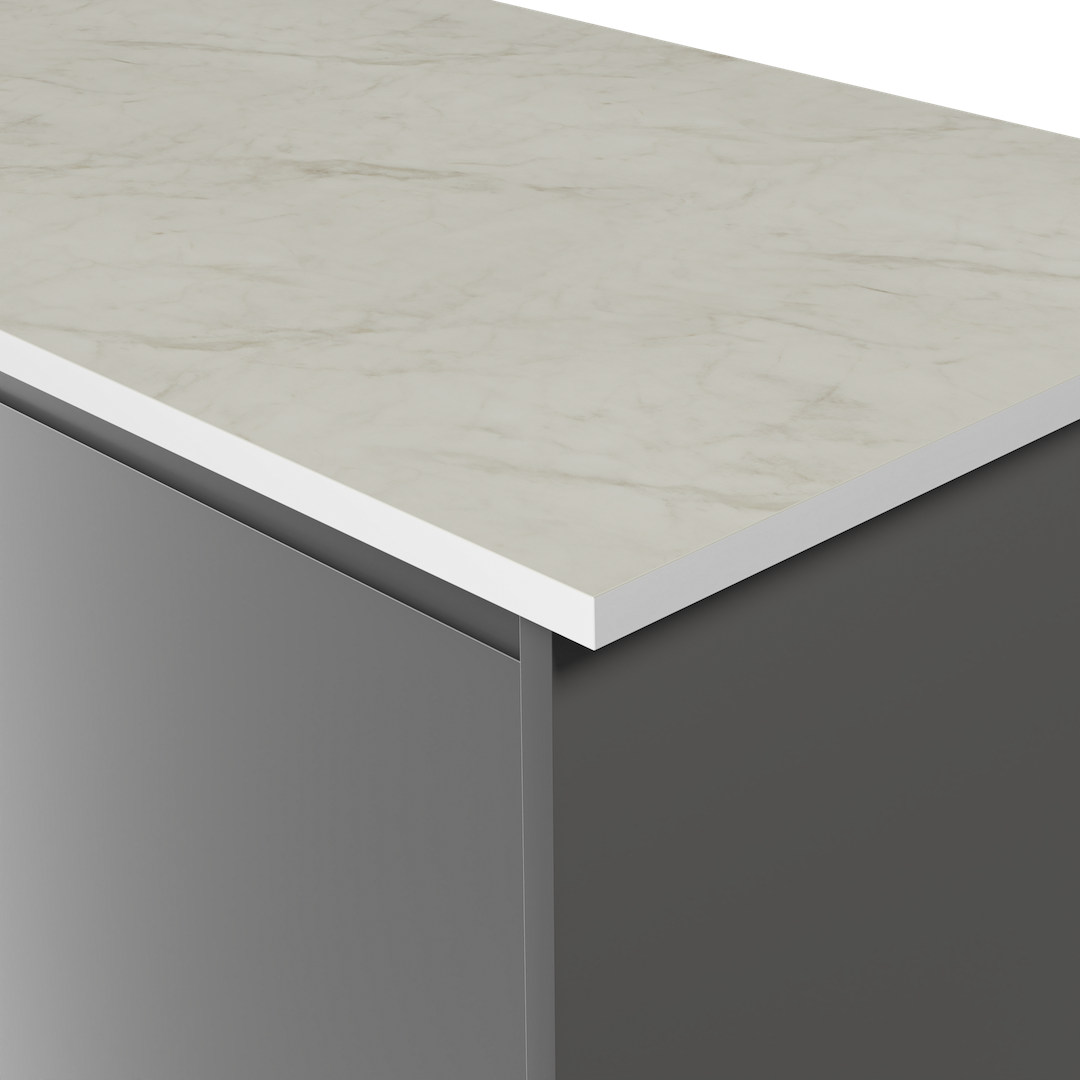 Aria F5018 Calacatta Cava - Satin NDF Texture - White Core