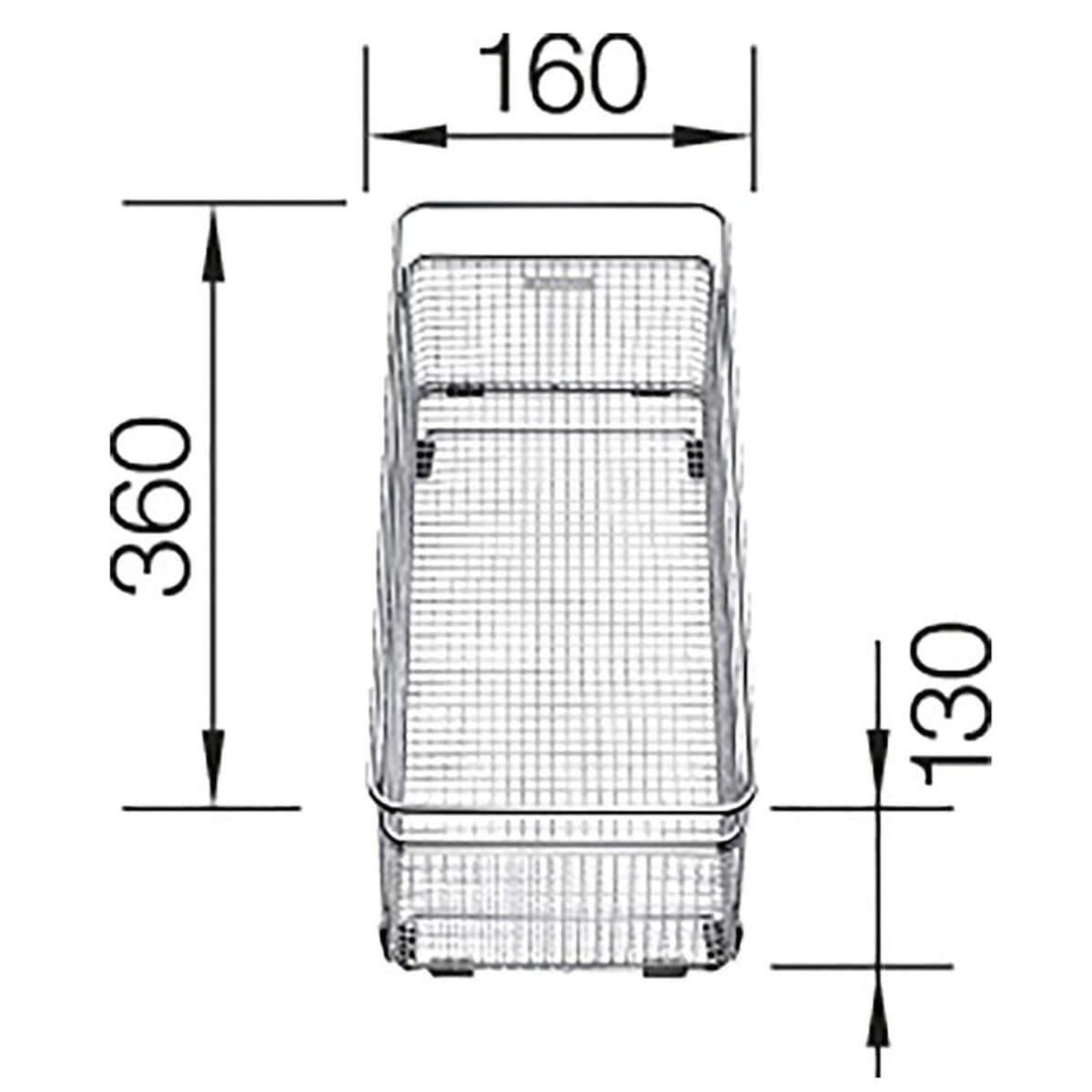 Blanco Stainless Steel Vegetable Basket 223-297