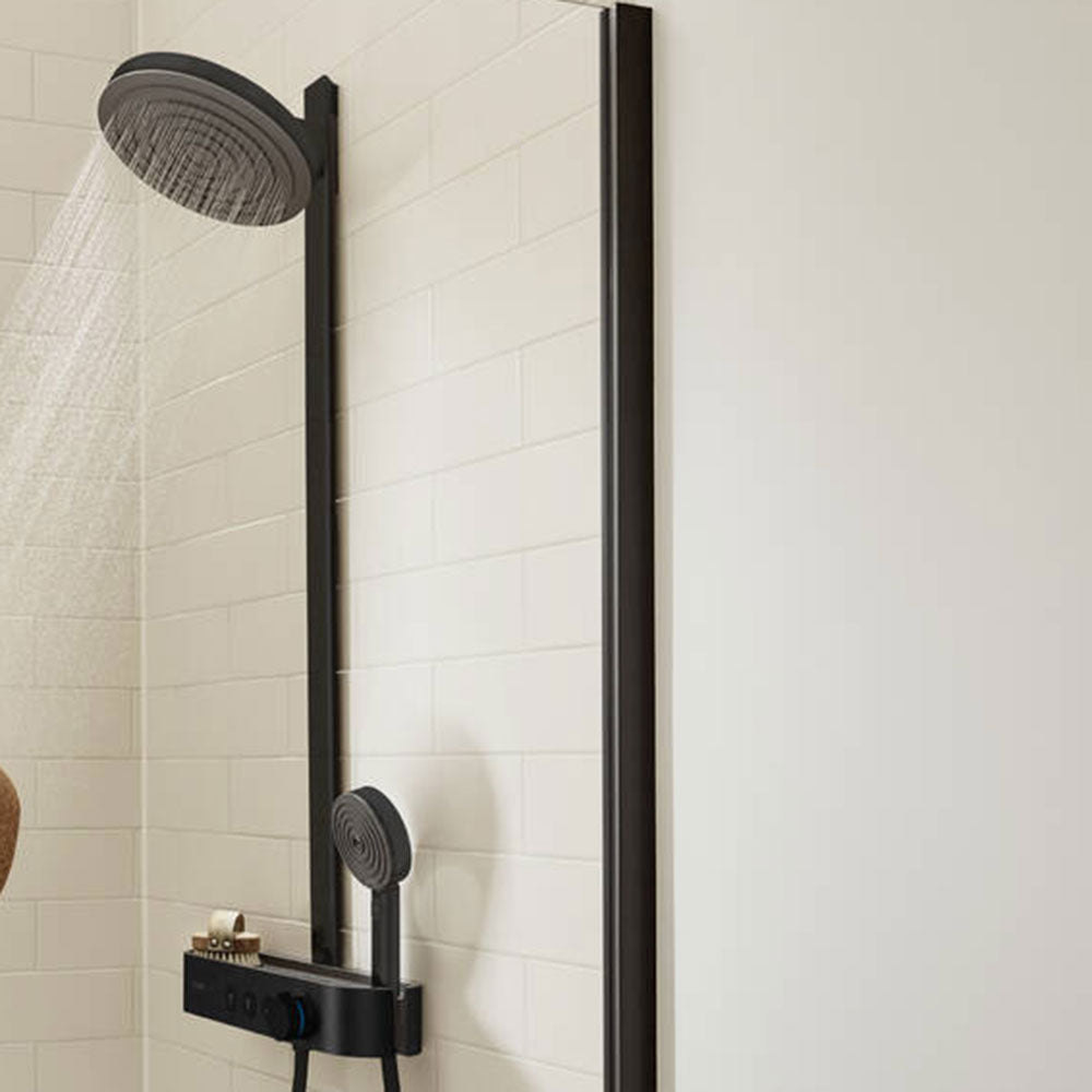 Hansgrohe Pulsify S Thermostatic Showerpipe 260 EcoSmart with ShowerTablet Select 400