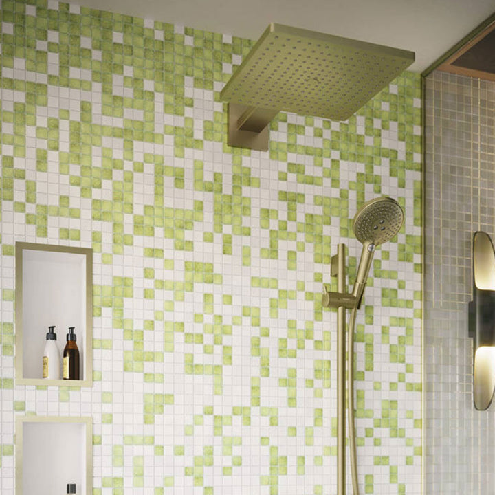 Hansgrohe Raindance E Brushed Bronze 300 1 Jet Overhead Shower & Shower Arm