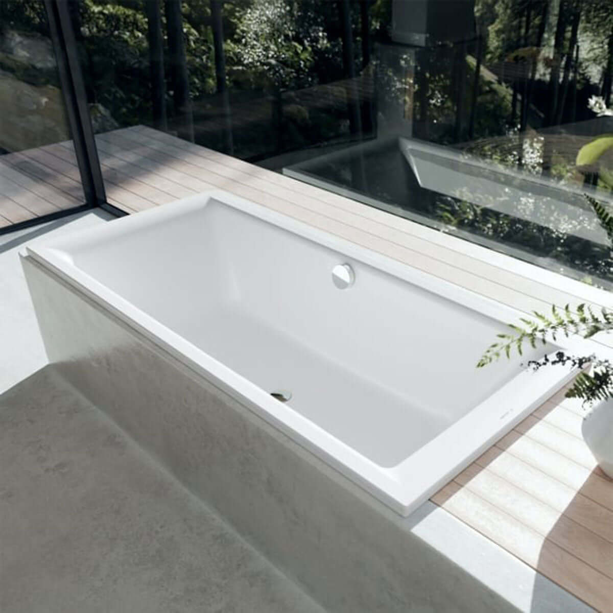 Kaldewei Puro Duo 1700 x 750mm White 0 Tap Hole Bath