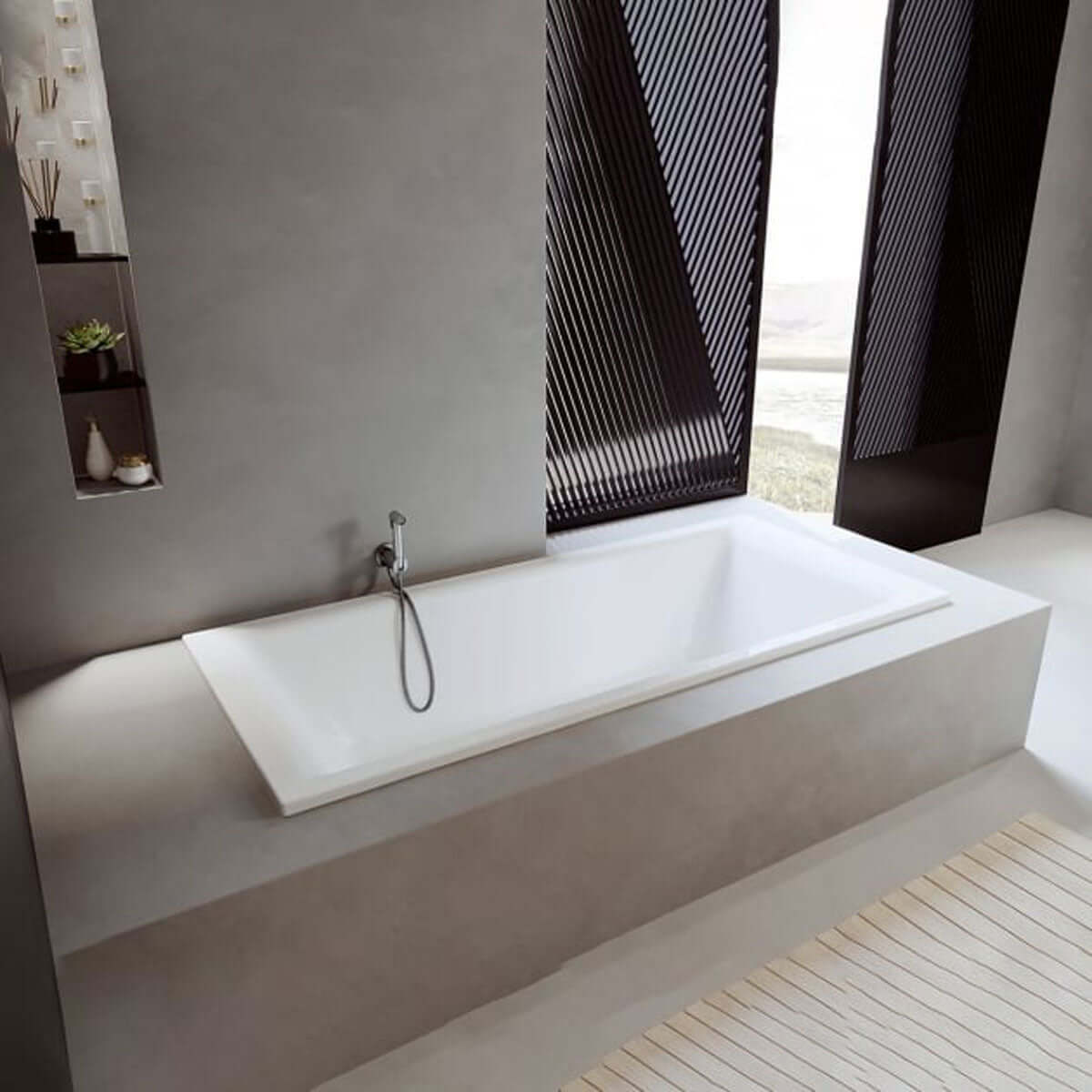 Kaldewei Puro Duo 1700 x 750mm White 0 Tap Hole Bath