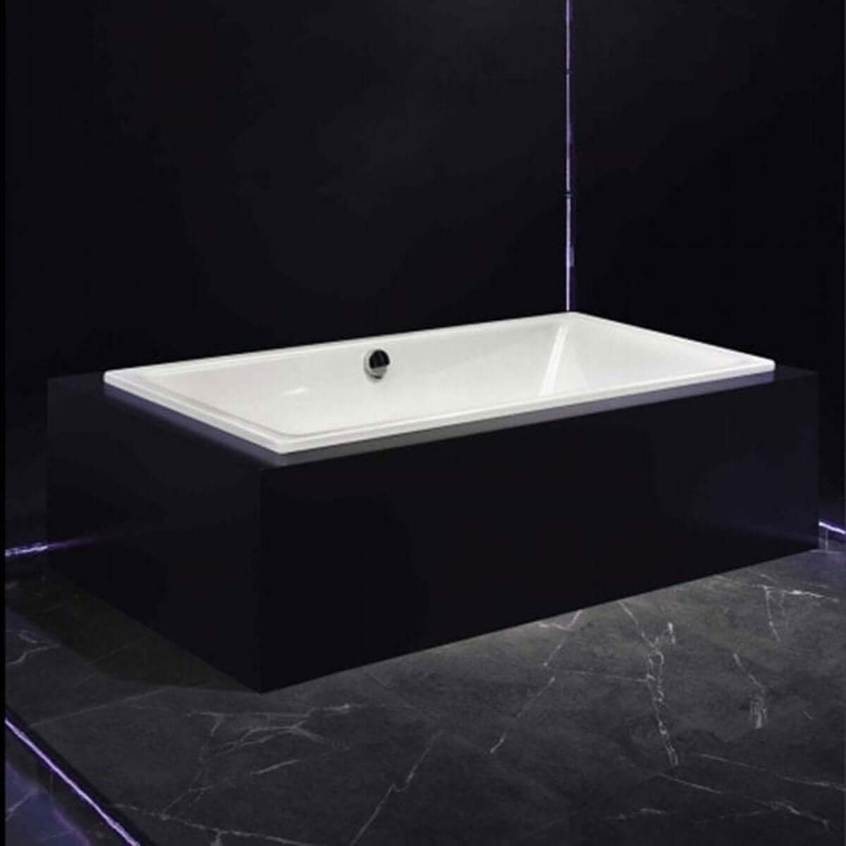 Kaldewei Puro Duo 1700 x 750mm White 0 Tap Hole Bath