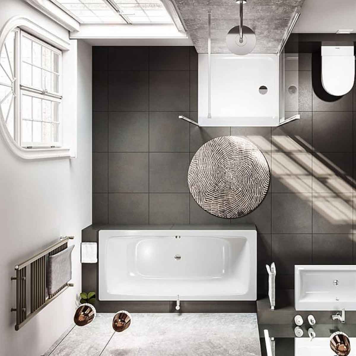 Kaldewei Cayono Duo 1800 x 800mm White 0 Tap Hole Bath
