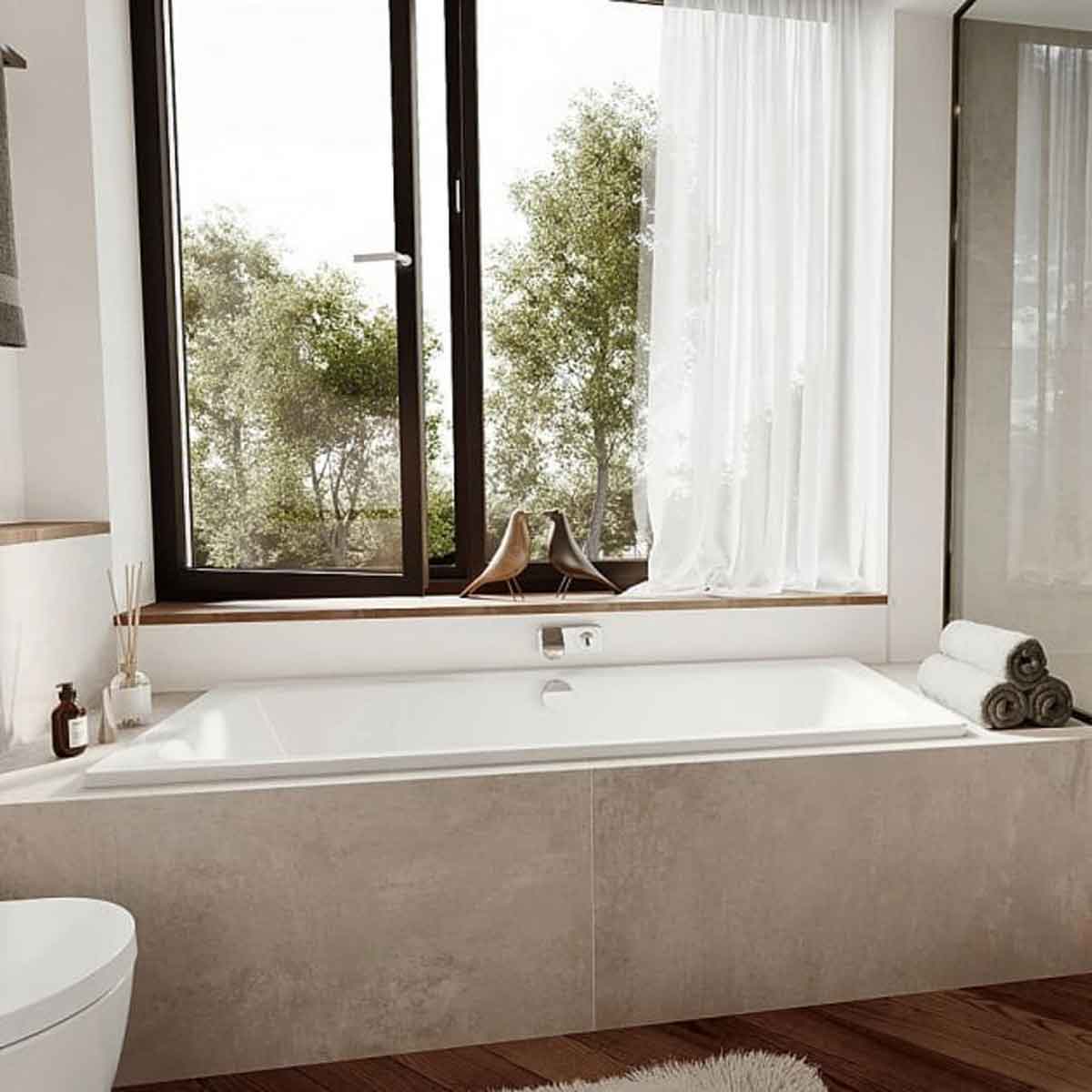 Kaldewei Cayono Duo 1700 x 750mm White 0 Tap Hole Bath