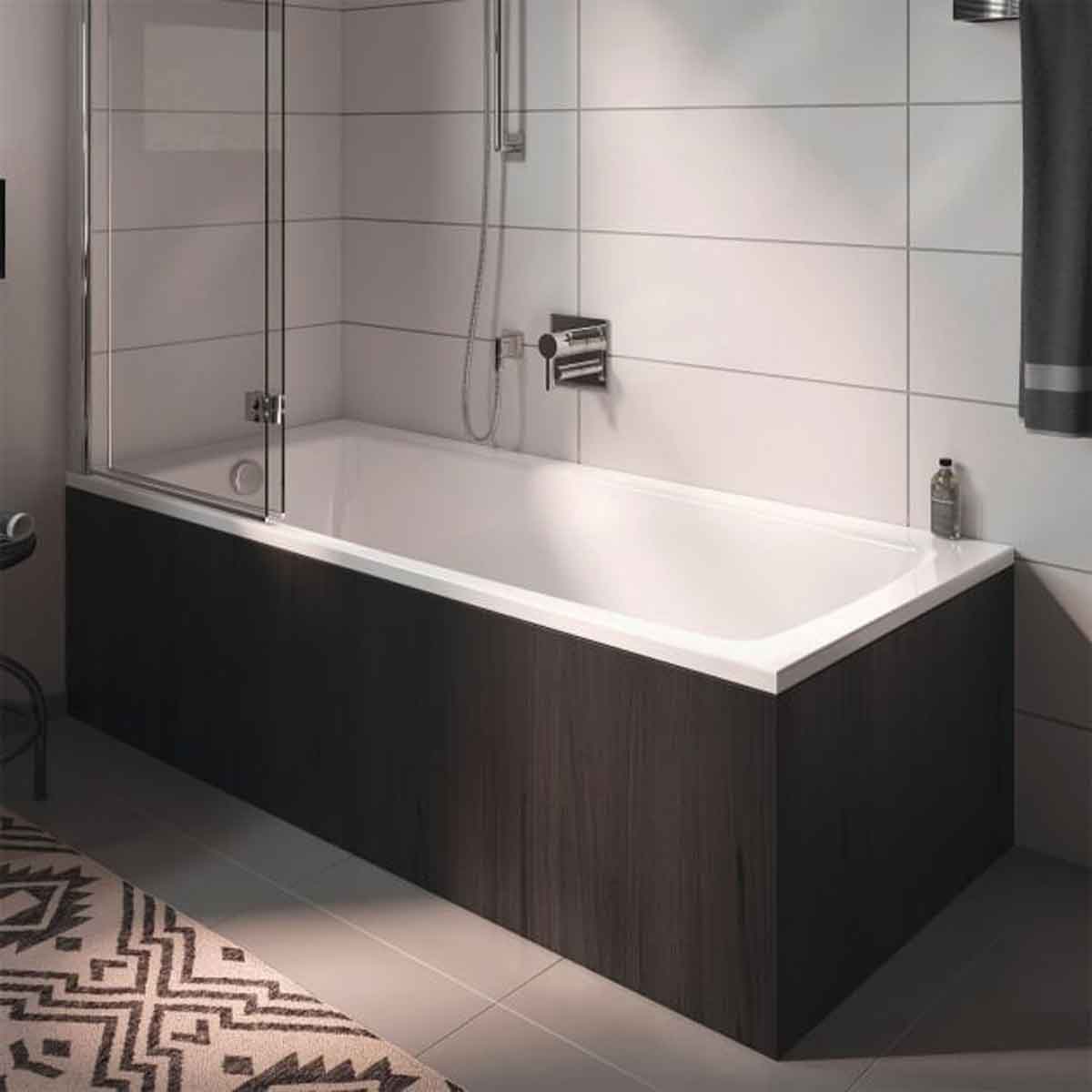 Kaldewei Cayono Single Ended Steel Enamel Bath - Alpine White (All Sizes & Tap Holes)