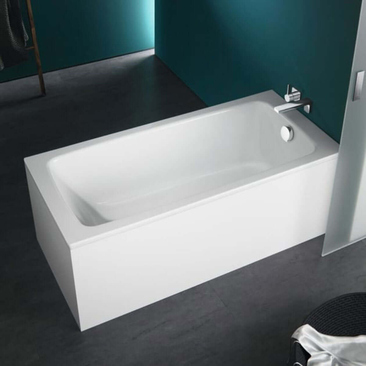 Kaldewei Cayono Single Ended Steel Enamel Bath - Alpine White (All Sizes & Tap Holes)