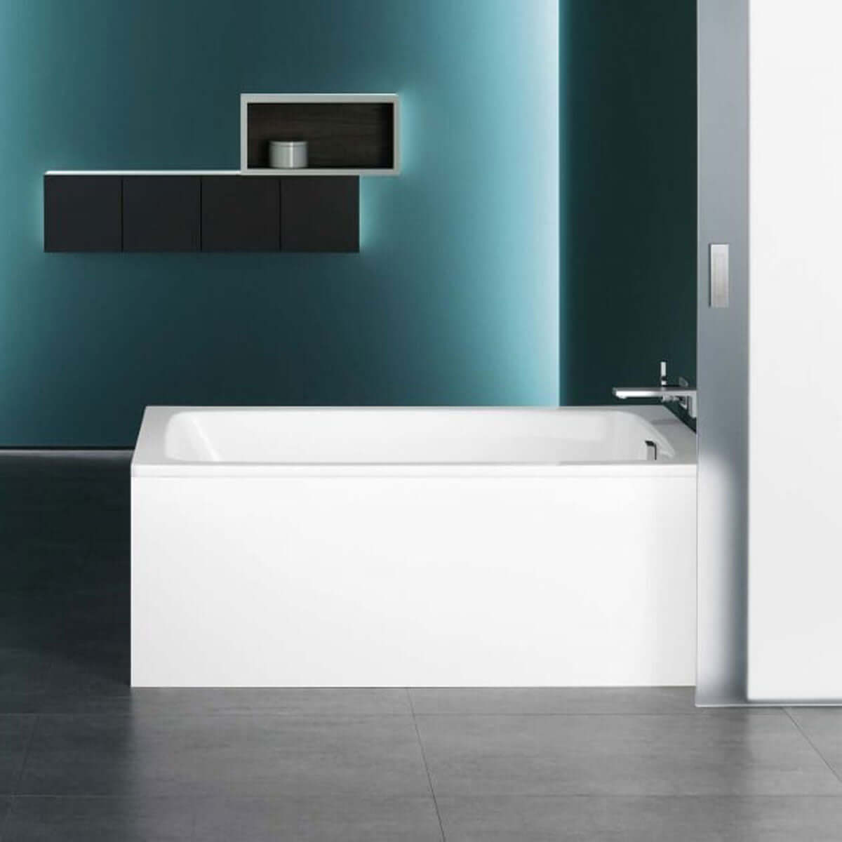 Kaldewei Cayono Single Ended Steel Enamel Bath - Alpine White (All Sizes & Tap Holes)