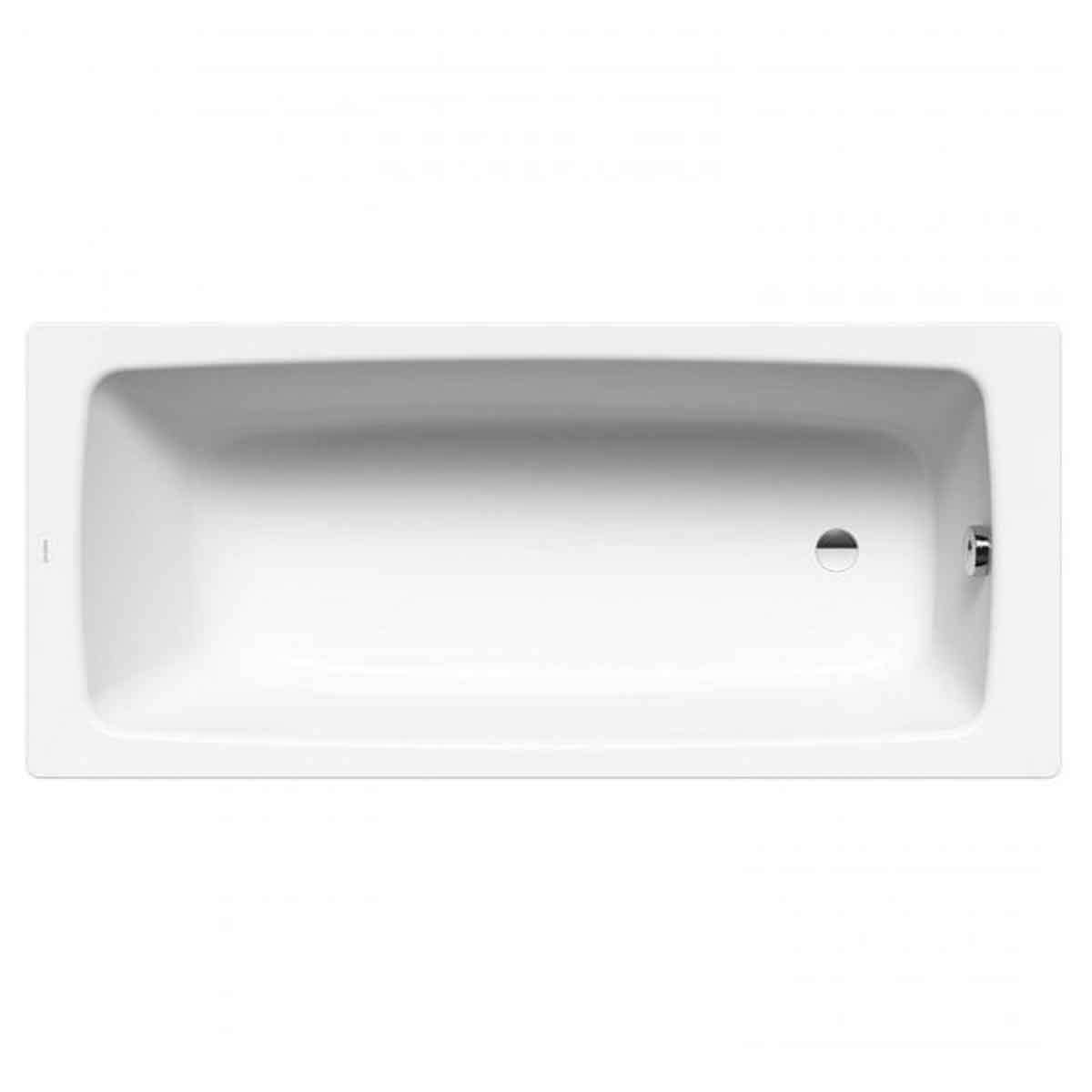 Kaldewei Cayono Single Ended Steel Enamel Bath - Alpine White (All Sizes & Tap Holes)
