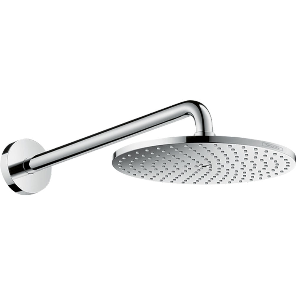 Hansgrohe Raindance S Chrome Overhead Shower 240 1 Jet EcoSmart PowderRain With Shower Arm