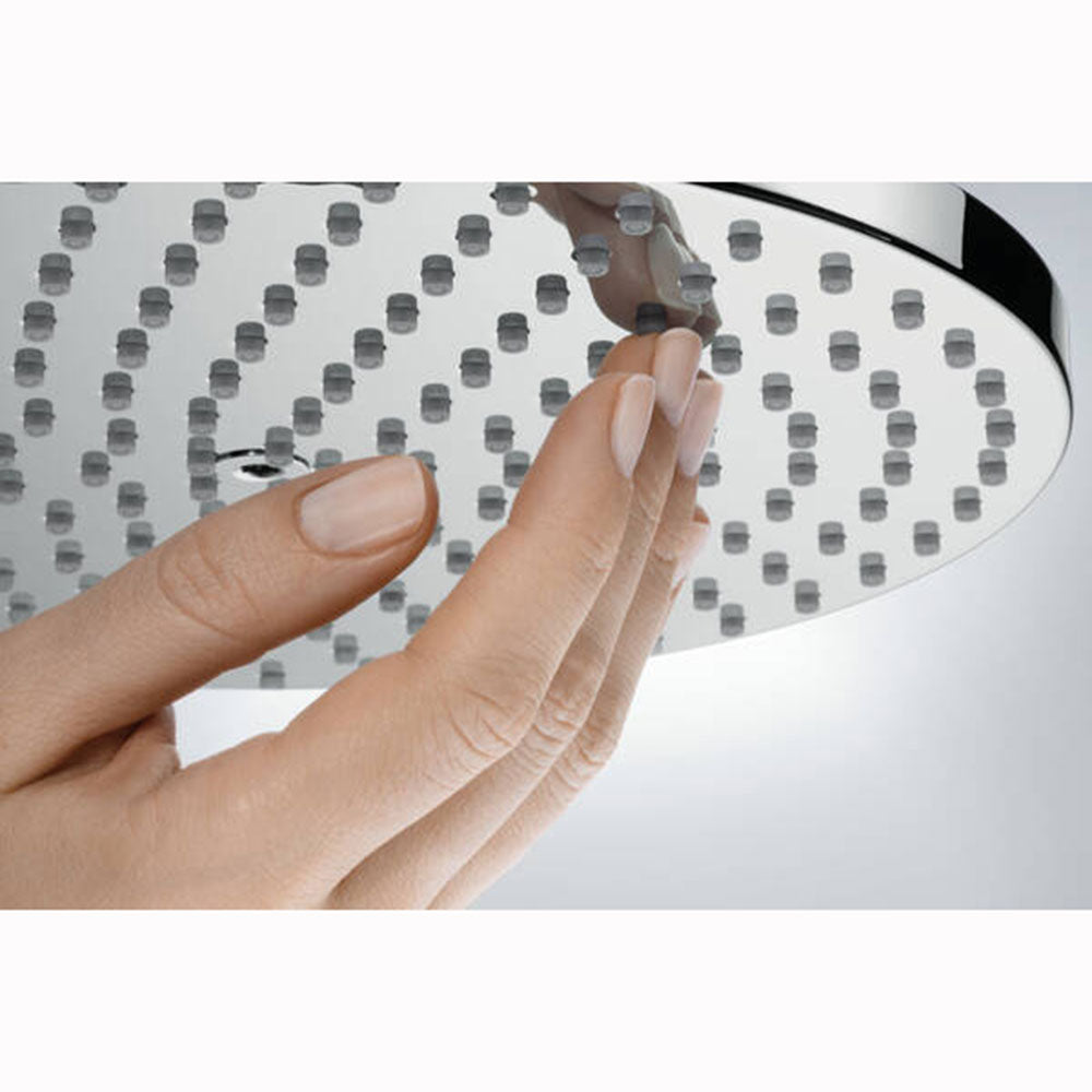 Hansgrohe Raindance S Chrome Overhead Shower 240 1 Jet EcoSmart PowderRain With Shower Arm