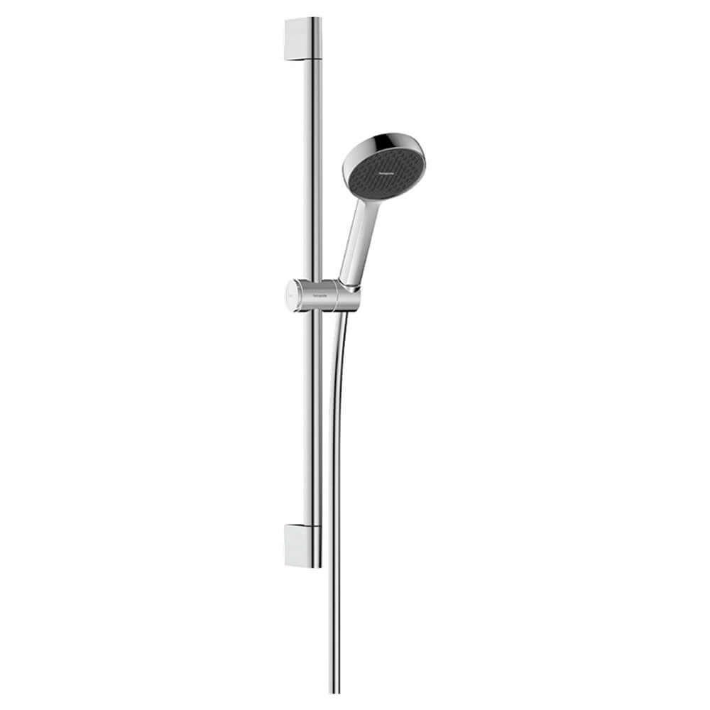 Hansgrohe Activera S Chrome Shower Set 95 1 Jet Ecosmart With Shower Bar 65cm 28041000