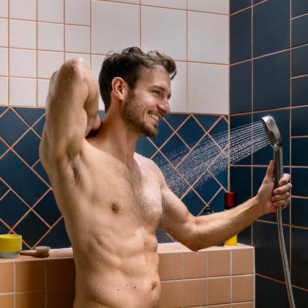 Hansgrohe Activera Select S Chrome Shower Set 95 2 Jet Ecosmart With Shower Bar 65cm 28044000