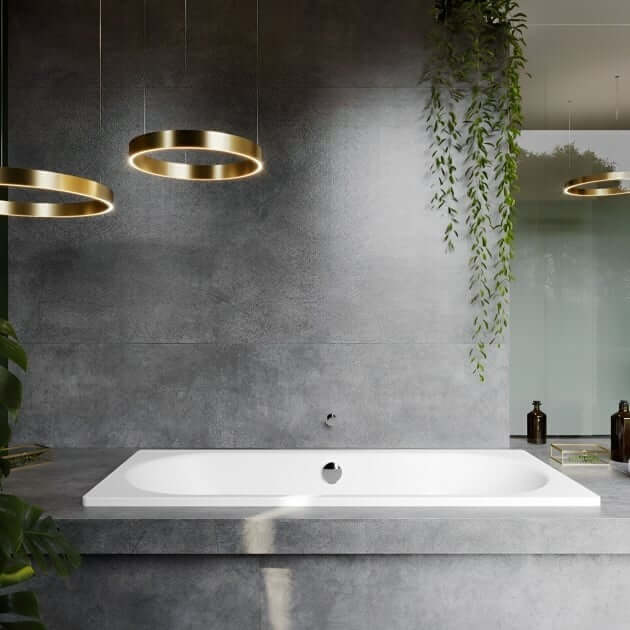 Kaldewei Classic Duo 1700 x 700mm White 0 Tap Hole Bath