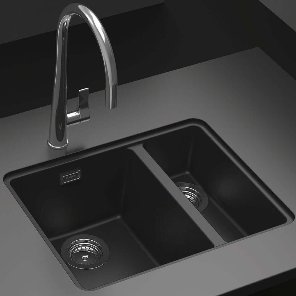 Schock Greenwich N 150 1.5 Bowl Granite Kitchen Sink & Waste