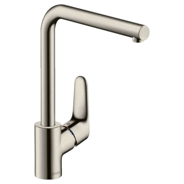 Hansgrohe Focus M41 Stainless Steel 280 EcoSmart Single Lever Kitchen Sink Mixer Tap