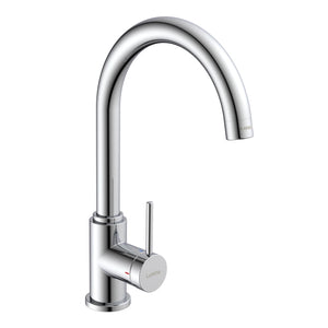 Luisina Single Lever Swan Neck Kitchen Mixer Tap