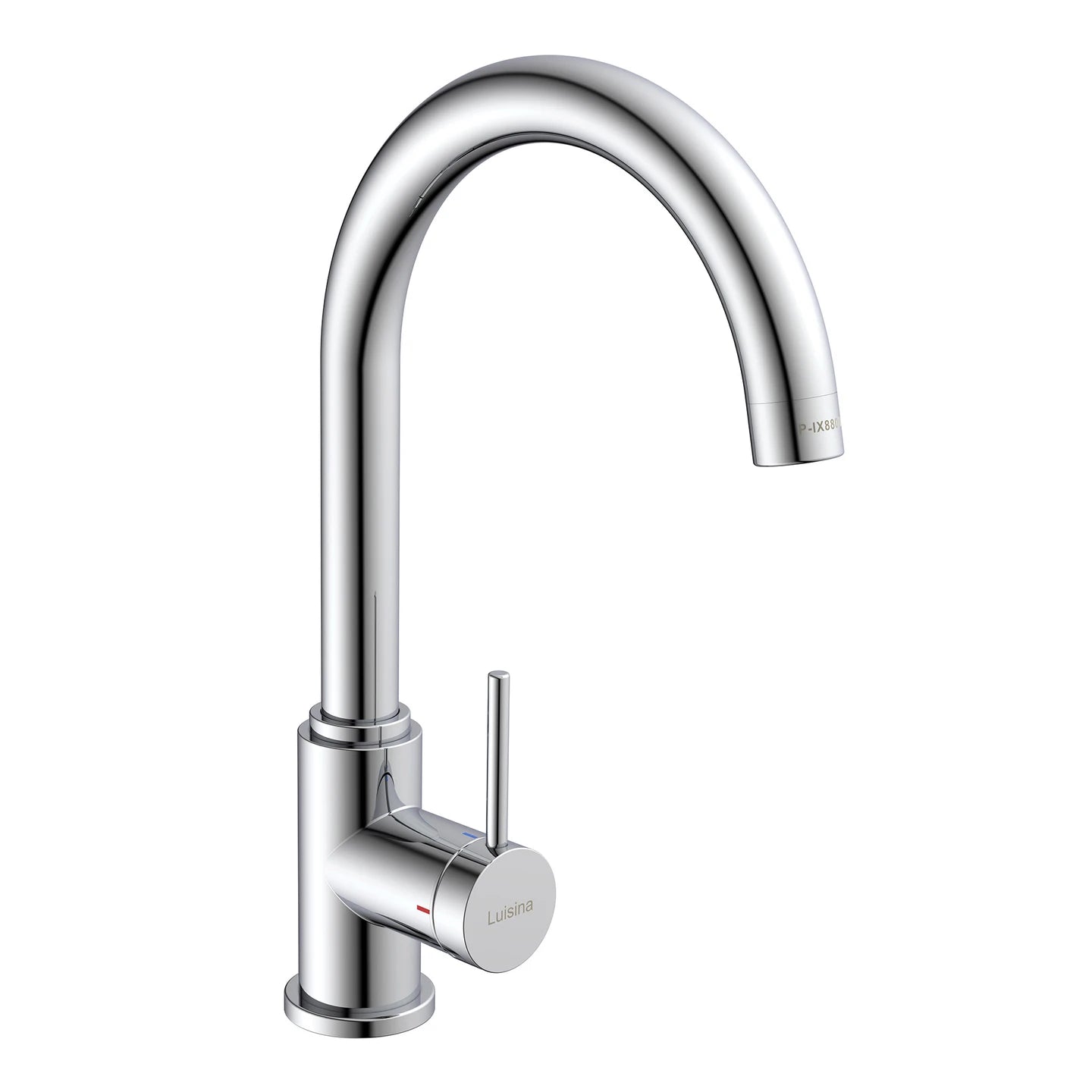 Schütte Single Lever Swan Neck Kitchen Mixer Tap