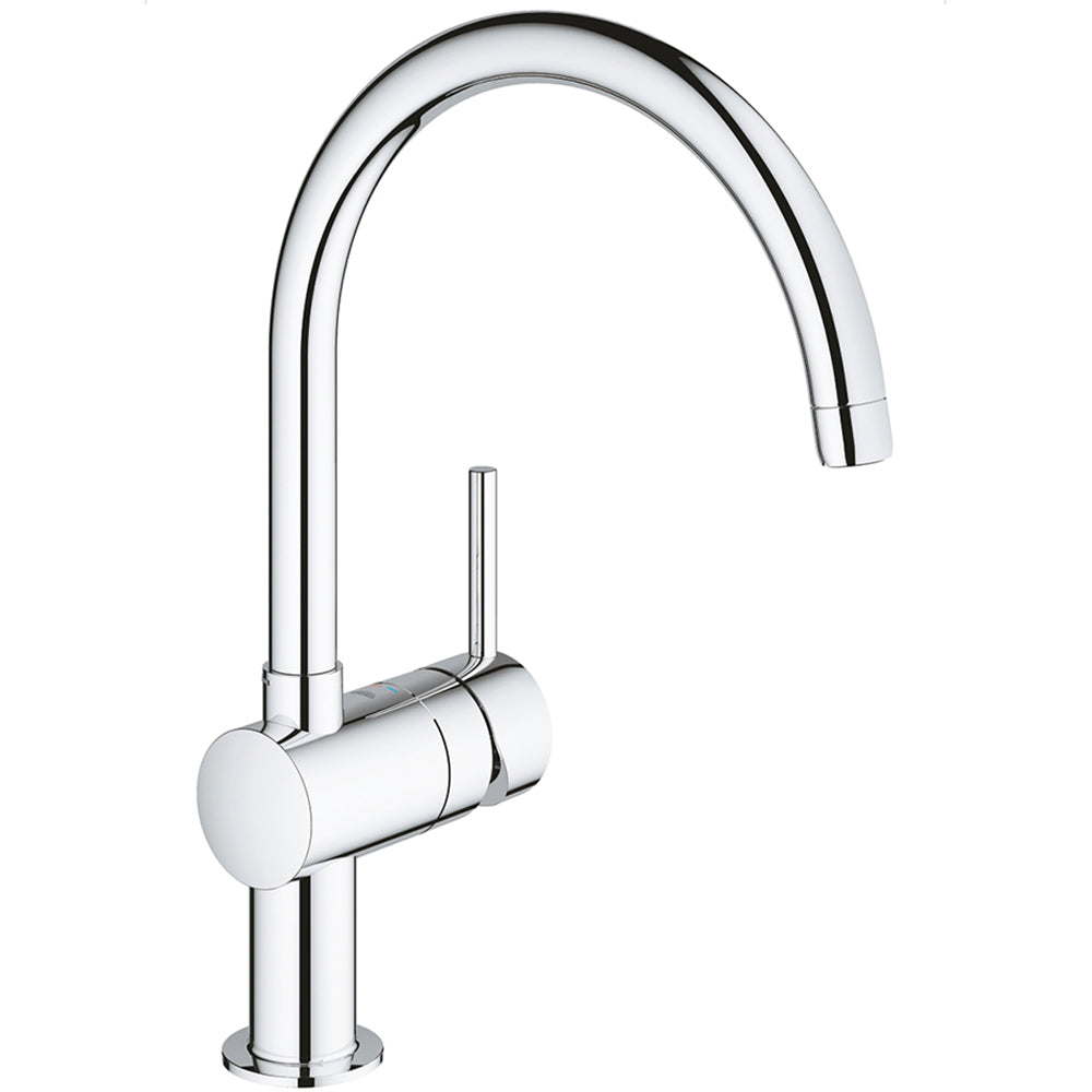Grohe Minta Chrome Single Lever Kitchen Sink Mixer Tap 32917000