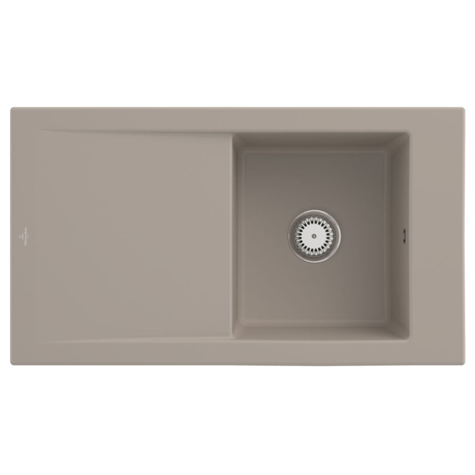 Villeroy & Boch Timeline 50 1.0 Bowl Ceramic Kitchen Sink - NO WASTE