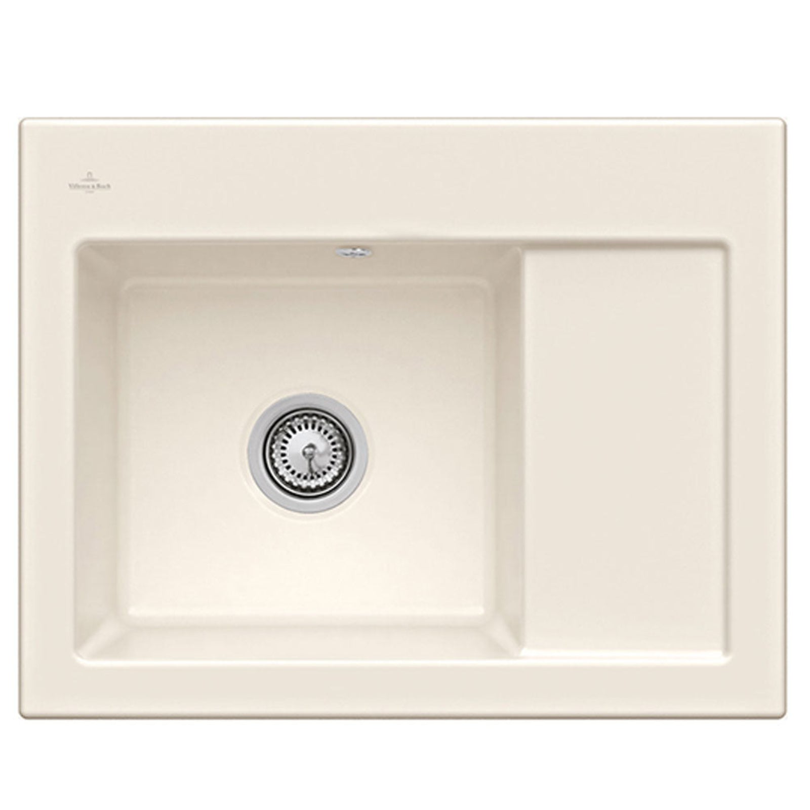 Villeroy & Boch Subway 45 1.0 Bowl Ceramic Kitchen Sink RHD - NO WASTE