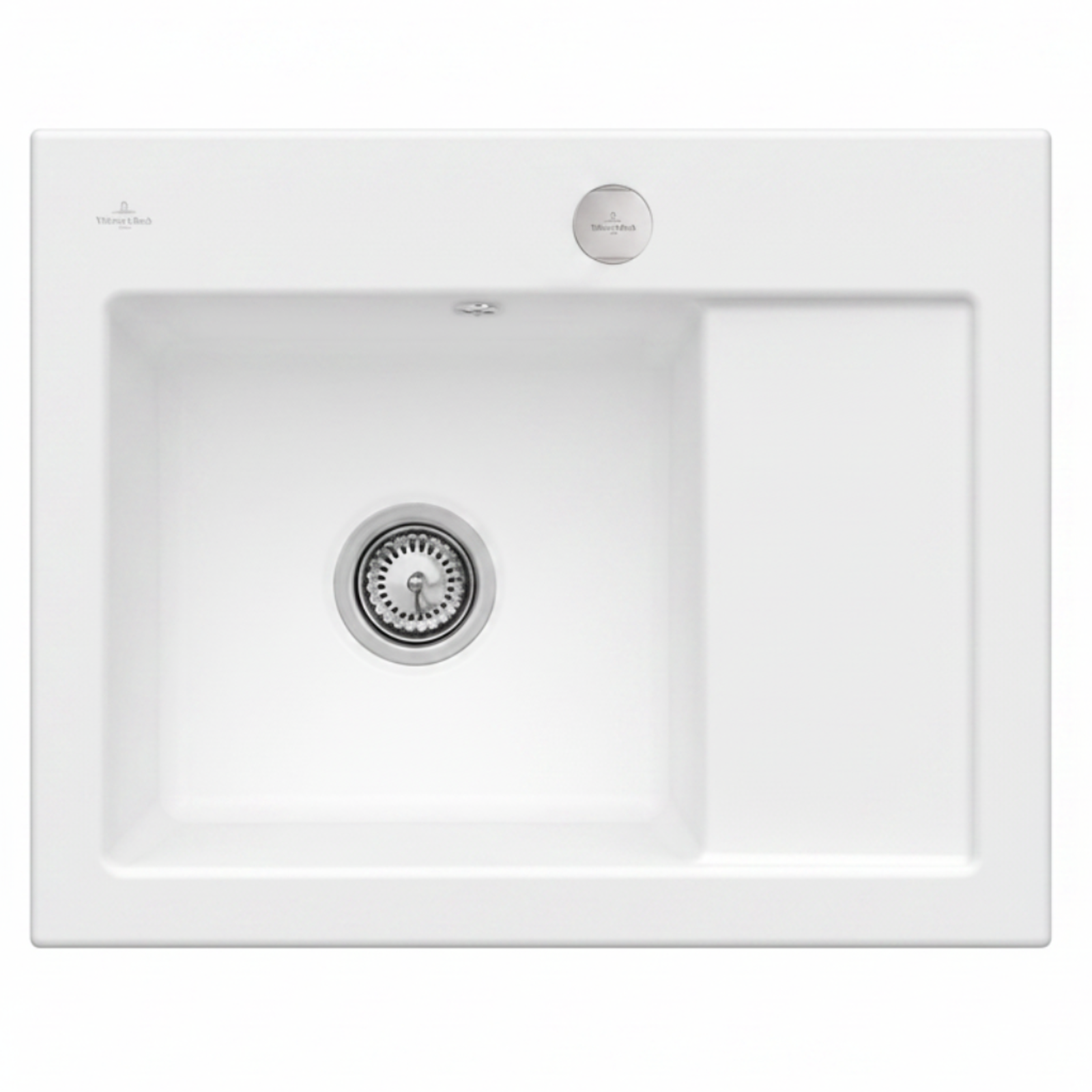 Villeroy & Boch Subway 45 1.0 Bowl Ceramic Kitchen Sink RHD - NO WASTE