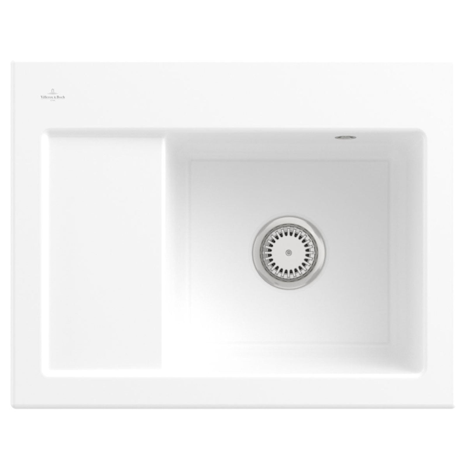 Villeroy & Boch Subway 45 1.0 Bowl Ceramic Kitchen Sink LHD - NO WASTE