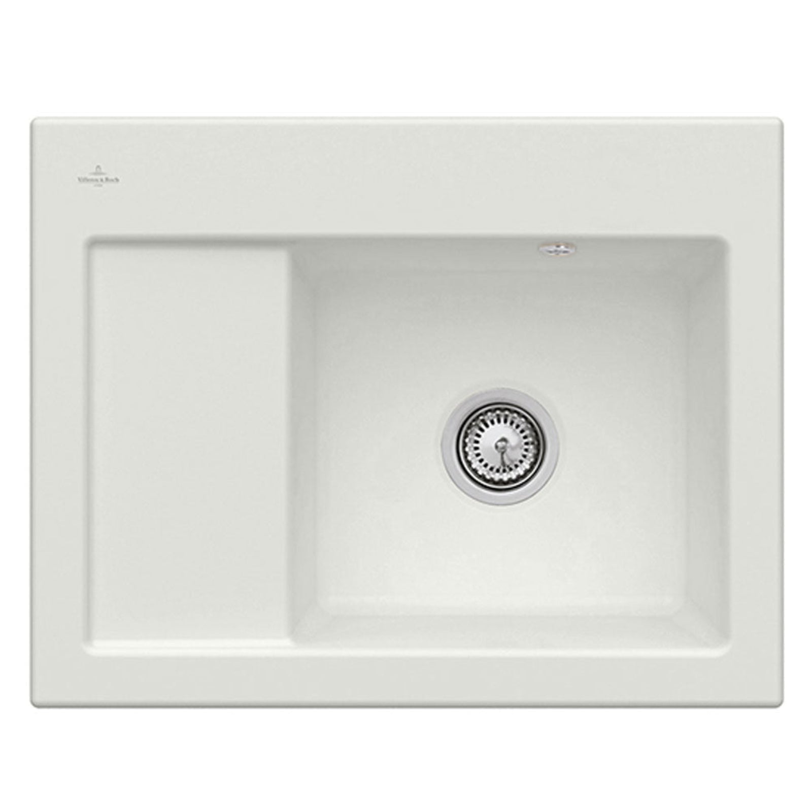 Villeroy & Boch Subway 45 1.0 Bowl Ceramic Kitchen Sink LHD - NO WASTE