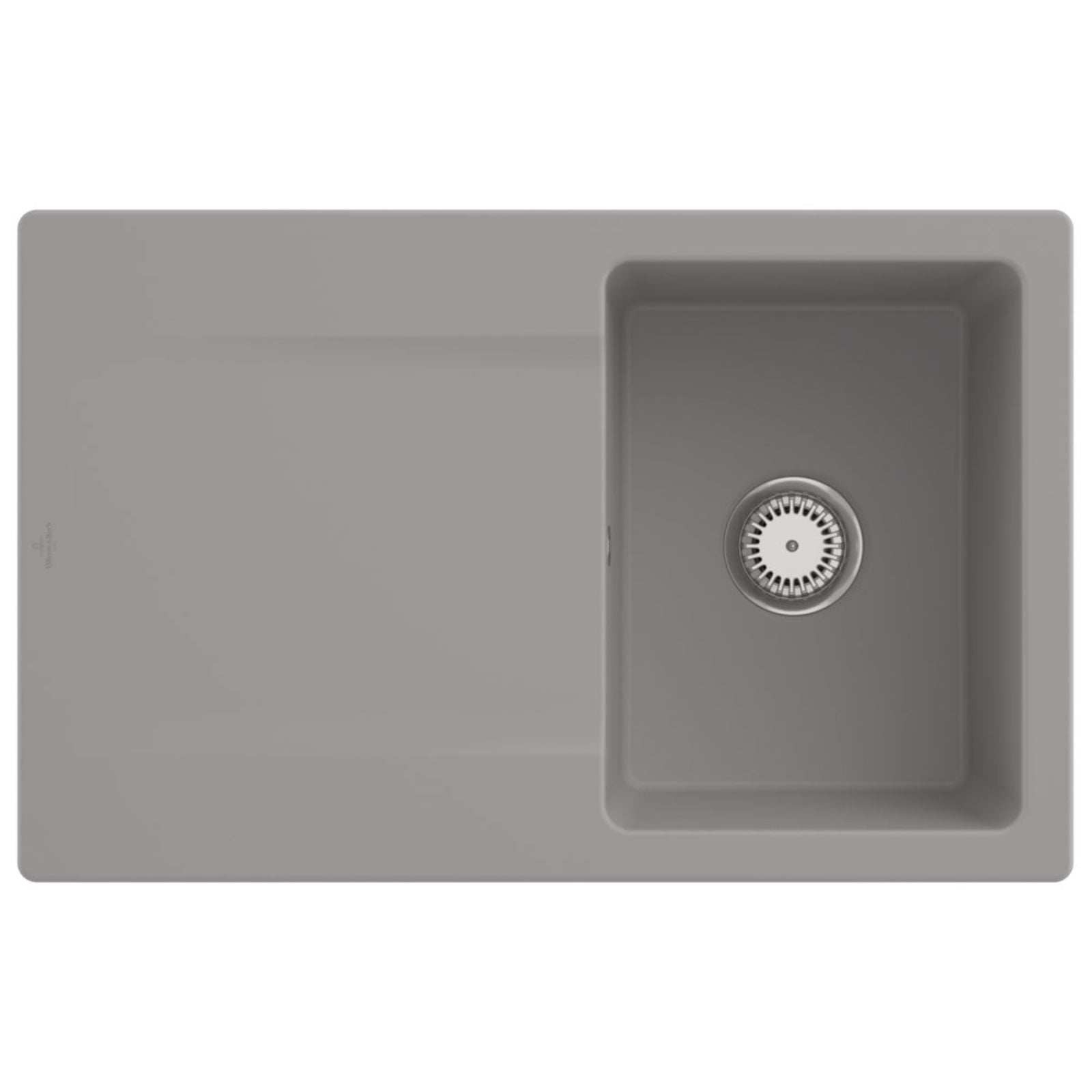Villeroy & Boch Siluet 45 1.0 Bowl Ceramic Kitchen Sink - NO WASTE