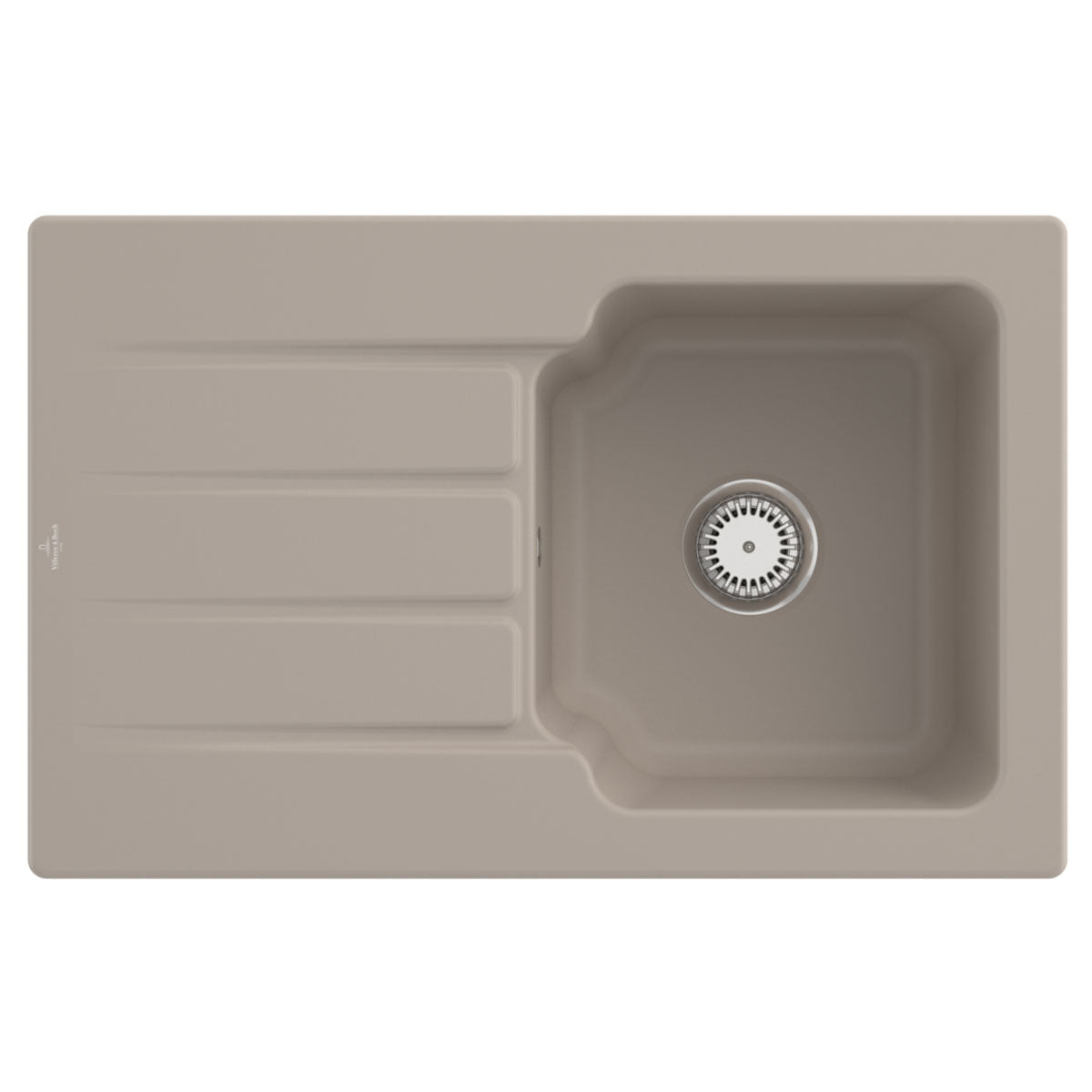 Villeroy & Boch Architectura 45 1.0 Bowl Ceramic Kitchen Sink - NO WASTE