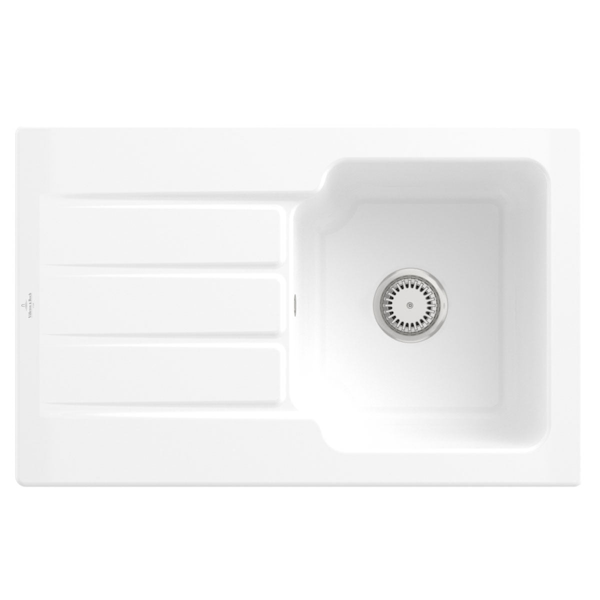 Villeroy & Boch Architectura 45 1.0 Bowl Ceramic Kitchen Sink - NO WASTE