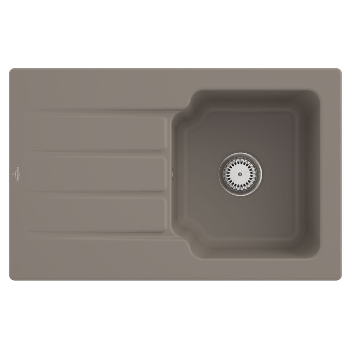 Villeroy & Boch Architectura 45 1.0 Bowl Ceramic Kitchen Sink - NO WASTE
