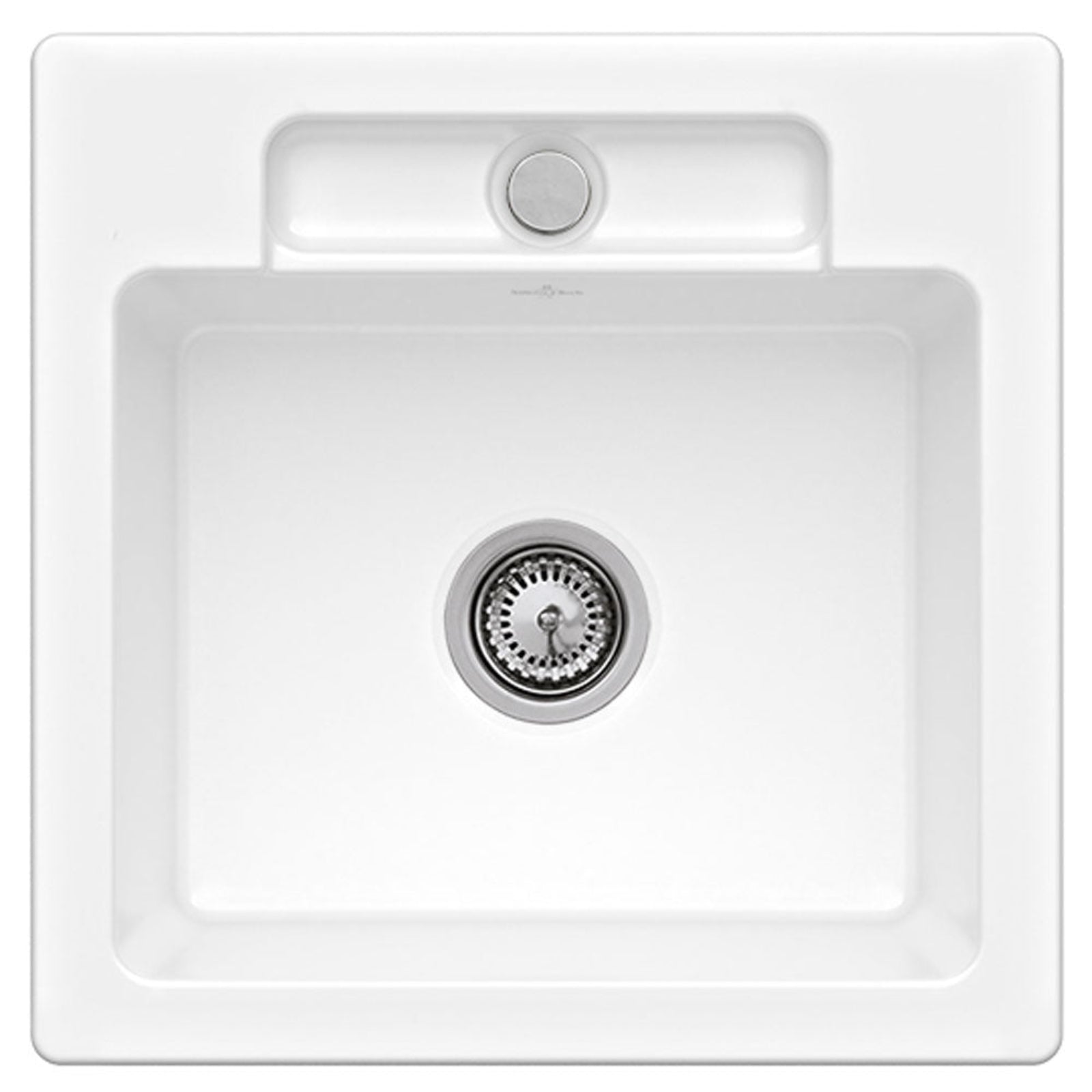 Villeroy & Boch Siluet 50 S 1.0 Bowl Ceramic Kitchen Sink - NO WASTE