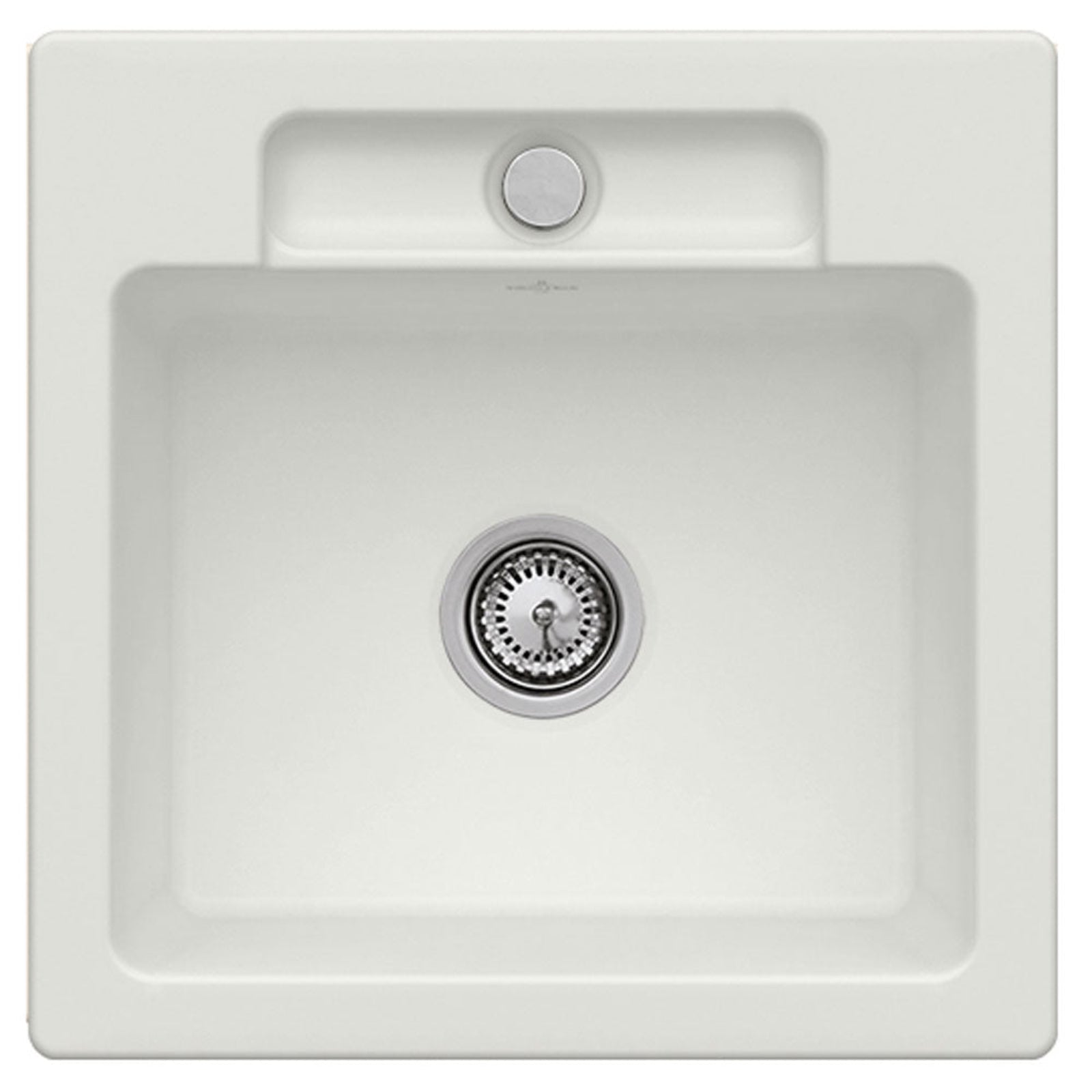 Villeroy & Boch Siluet 50 S 1.0 Bowl Ceramic Kitchen Sink - NO WASTE