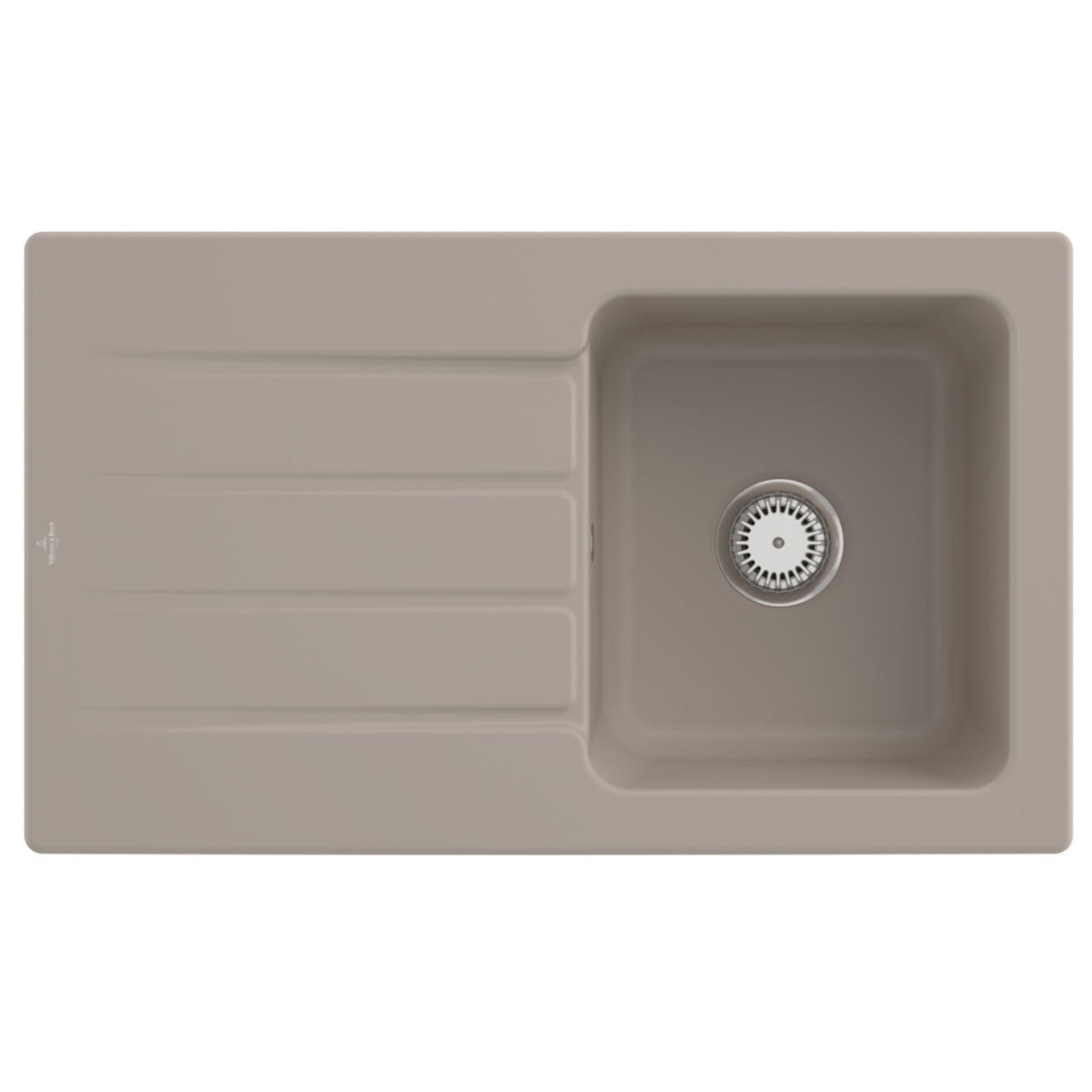 Villeroy & Boch Architectura 50 1.0 Bowl Ceramic Kitchen Sink - NO WASTE