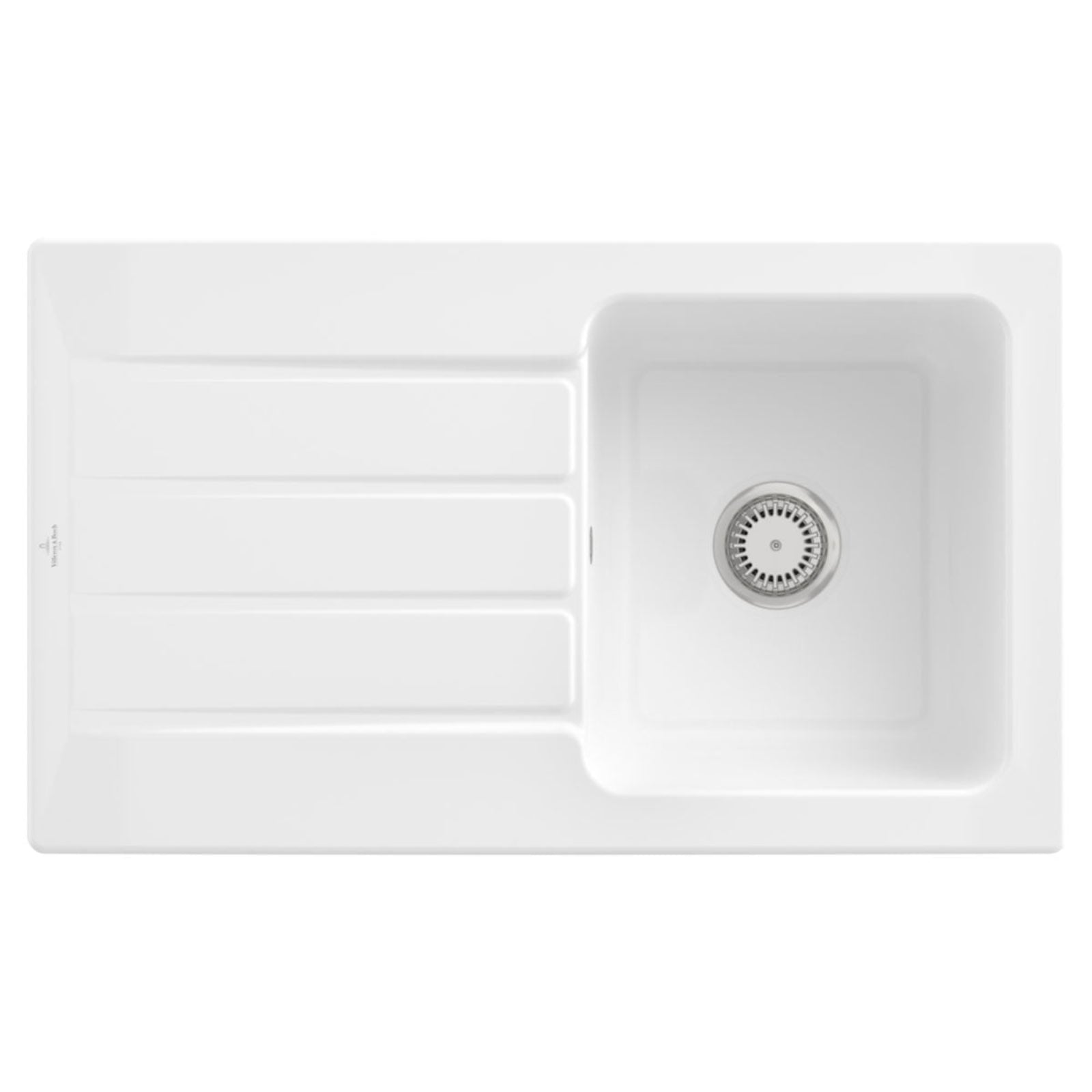 Villeroy & Boch Architectura 50 1.0 Bowl Ceramic Kitchen Sink - NO WASTE
