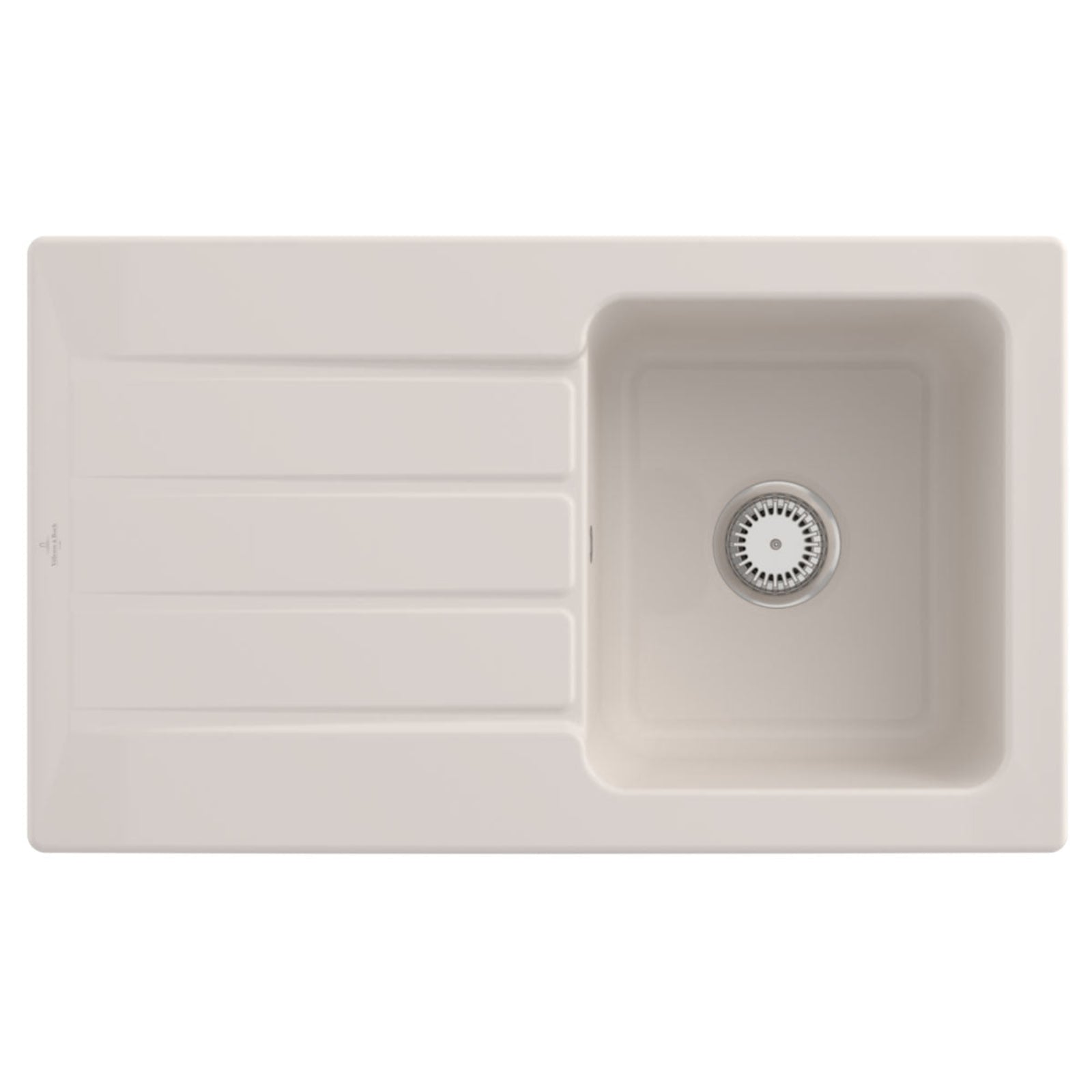 Villeroy & Boch Architectura 50 1.0 Bowl Ceramic Kitchen Sink - NO WASTE